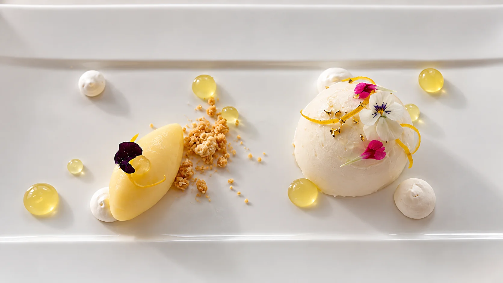 Dishes from the terrace — Terrazza Vittoria